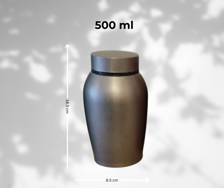 Grátt Matt ker - 500 ml